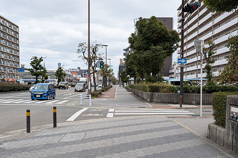 北加賀屋駅からの道案内