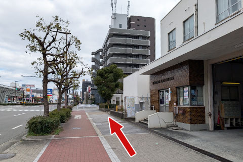 北加賀屋駅からの道案内