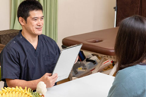 カウンセリングの様子